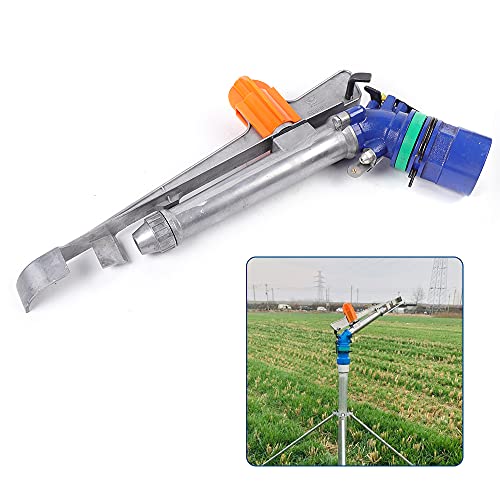 2.62" Adjustable Irrigation Spray Gun，360° Rotating Large Area Agriculture Garden Farm Watering Gun Garden Farm Watering Sprinkler for Farms, Orchards, Tea Gardens, Forestry