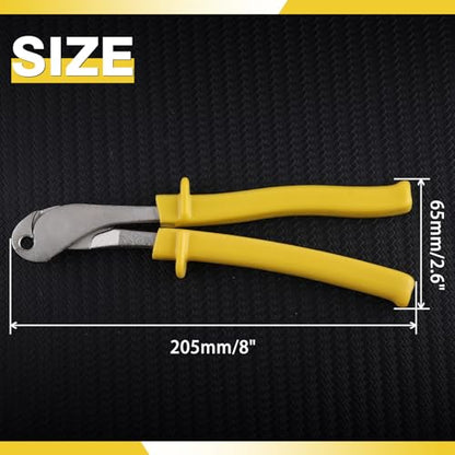 SPEEDWOX J-Clip Pliers Kit, Wire Cage Clips, Cage Building J-Clips, Yellow