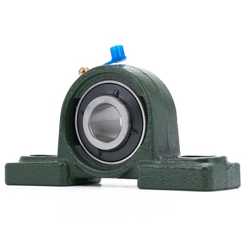 XIKE 2 Pcs UCP204 Bore 20 mm Pillow Block Mounted Ball Bearings. - size: UCP204 Bore 3/4"