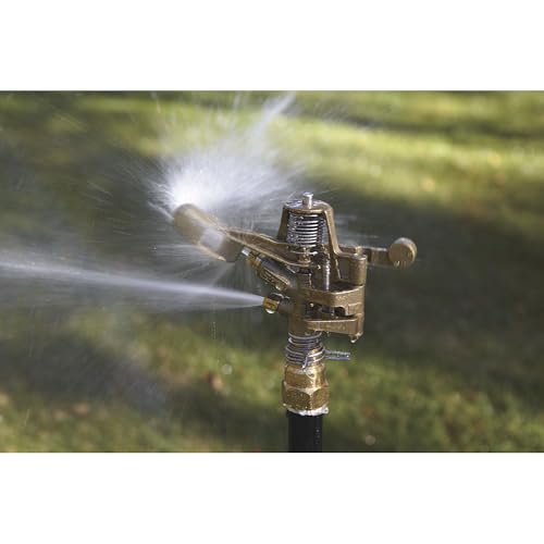 Strongway Tripod Sprinkler, 6-10 GPM, 100ft. Coverage, 7,800 Sq. Ft.