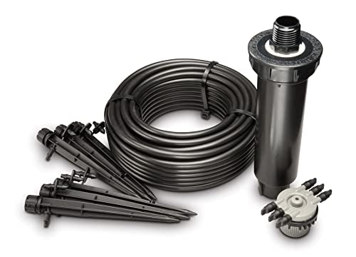 Rain Bird CNV182MBS Drip Irrigation Kit, 1/4" - size: Pack of 1, style: Convert 1800 Sprinkler to 6 Drip Bubblers