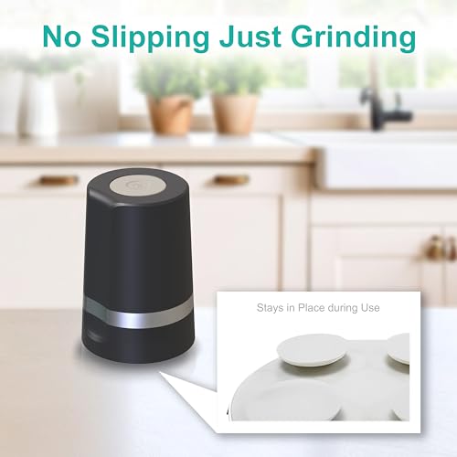 Fullicon Electric Pill Crusher, One Touch Grinding, Fine Powder, Star Grey - color: Star Grey