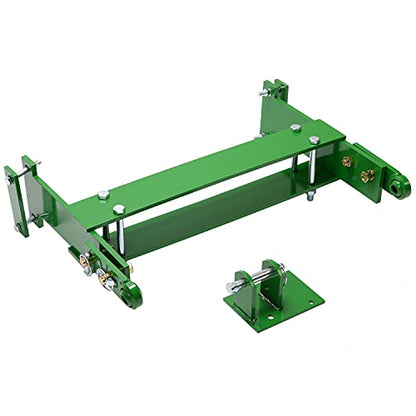 ALMULOO 3 Point Hitch Conversion Compatible with John Deere M and MT, Green, Steel, Powder Coated