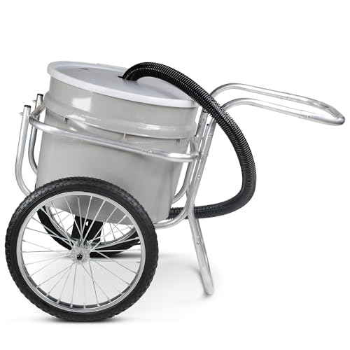 Water Cart - 20 Gallon Portable Watering System with Large 20" Wheels