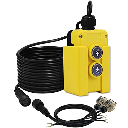 ZINGER 4 Wire Dump Trailer Remote Control Switch for 12v DC Hydraulic Pump