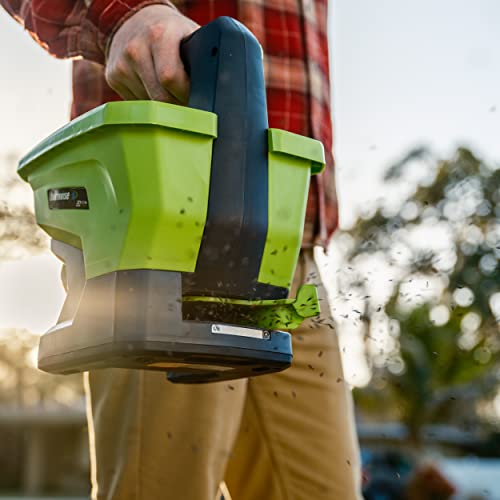 Earthwise SP001 20-Volt Cordless Seed & Fertilizer Spreader, Tool Only