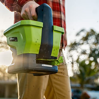 Earthwise SP001 20-Volt Cordless Seed & Fertilizer Spreader, Tool Only