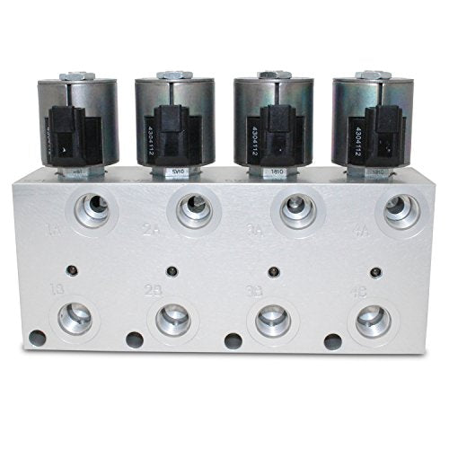 Summit Hydraulics Hydraulic Multiplier Kit, 4 Circuit Selector Valve Including Couplers and Switch Box Control