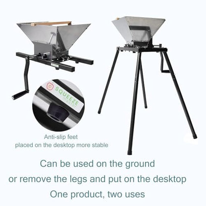 4.75Gallon/18L fruit press with 7L fruit crusher