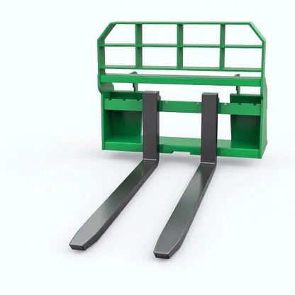 Garvee 46" Skid Steer Pallet Fork Frame with 48" Fork Blades for Tractors Loaders