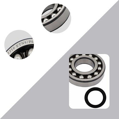 Self Aligning Bearing Seal Kit Compatible with King Kutter RTG, TG & TG-G Series Tiller, Replace 902019 505017