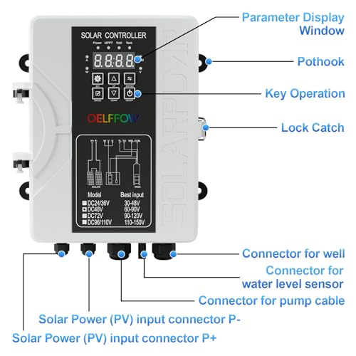 750W DC 48V Solar Water Pumps