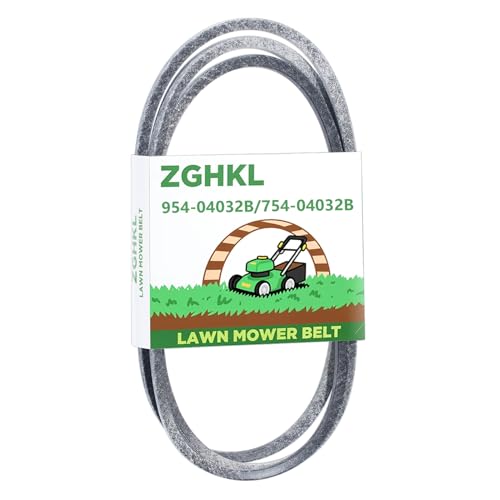954-04032B 754-04032B Mower Belt Deck Belts Compatible with Troy Bilt MTD Cub Cadet 754-04032A 954-04032A 754-0465 954-0465 Lawn Mowers Parts 3/8'' x 35.68'' - size: 35.68"L x 0.38"W