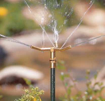 Orbit 3-Arm High-Rise Lawn Sprinkler, Adjustable Range - 58288 - style: Raised