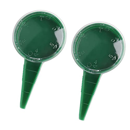 Pack of 2 Seed Spreader, Handheld Seed Planter Gre Ed Dispenser Sower Planter Seed Dial 5 Different Settings Seeder Gardening Tools