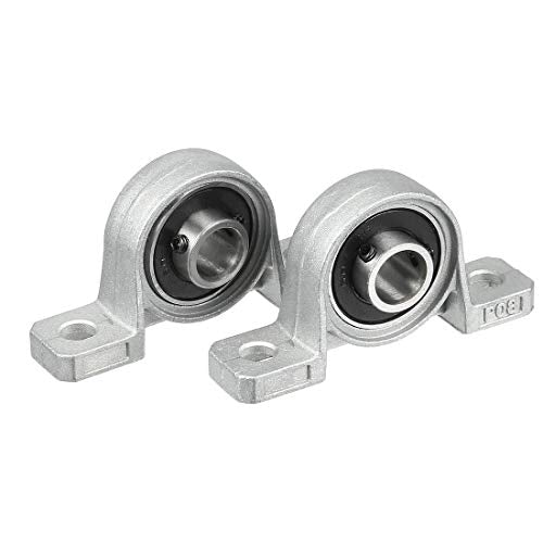 KP08 8mm Bore Zinc Alloy Inner Ball Mounted Pillow Block Pack of 4