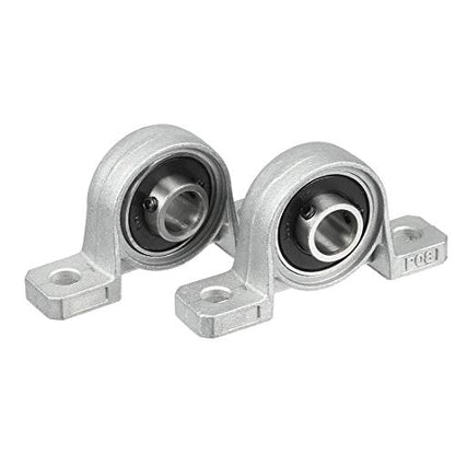 KP08 8mm Bore Zinc Alloy Inner Ball Mounted Pillow Block Pack of 4