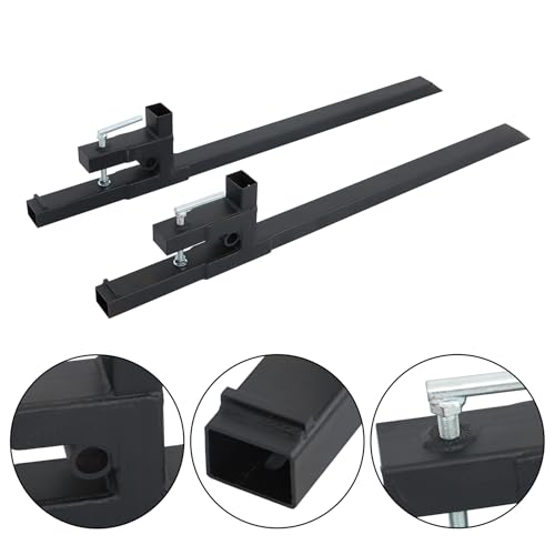 60" 2000lbs Clamp On Pallet Forks for Tractor Skid Steer