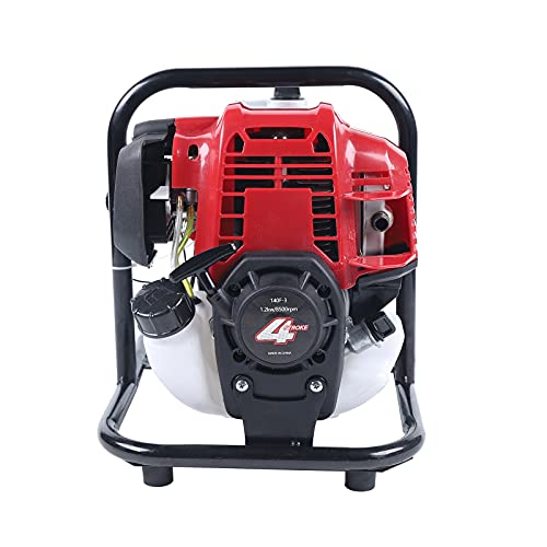 1inch 4-stroke Gas Powered Water Transfer Pump, 1.6HP 38CC 8000L/h