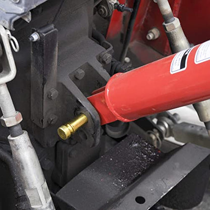 Tool Tuff Model 400 3-Point Tractor Post Hole Digger for Compact/Sub-Compact/Cat 0 Tractors with 6" Auger.