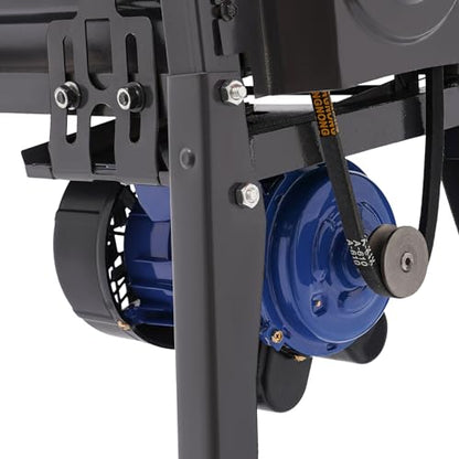 Corn Thresher Machine, Heavy Duty Electric Corn Sheller with Wheels, Automatic Corn Stripping Machine with 13 Adjustable Speed for Homes, Farms, Threshing Rate 99%