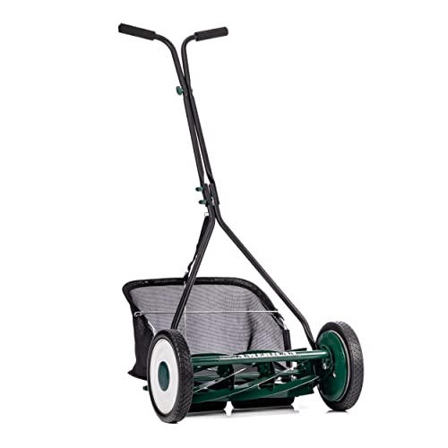 American Lawn Mower 1725-16GC 16" 7-Blade Reel Mower with Grass Catcher - size: 16" 7 Blade, Grass Catcher