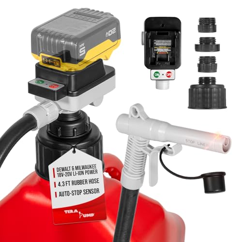 TERA PUMP Cordless Battery Powered Liquid Transfer Pump (4.0 GPM) - style: AutoStop Nozzle