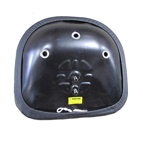 100000-BK Black Padded Pan Seat Universal Fit Tractor A193680