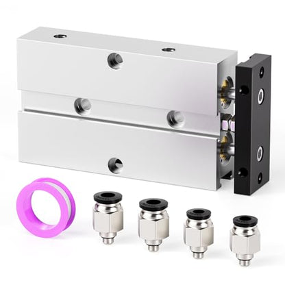 TAILONZ TN10-100 10mm x 100mm Double-Rod Cylinder - size: Bore:10mm Stroke:100MM