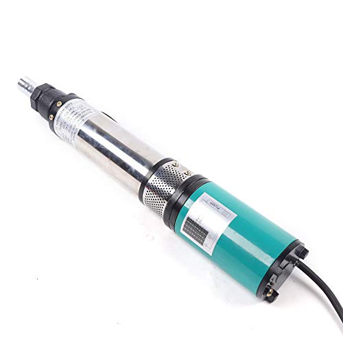 Water Pump 24V 320W Well Pump Electric Vehicle Pumps Farm Submersible Deep Bore Well Water Pumps 5m³/h for Water Intake in Factories, Mines, Wells