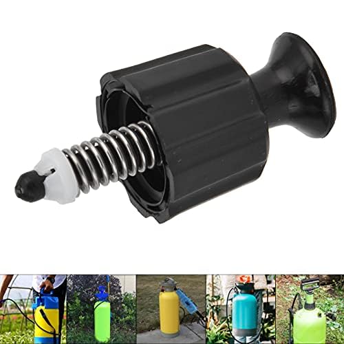 Safety Release Valve,Pressure Relief Valve PP Automatic Safety Valve Accessory for 3L/5L/8L Backpack Sprayer(black)