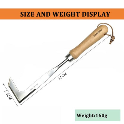 Crack Weeder Sickle Gardening Tool Weed Puller Weeding Tools for Garden (Orange) - color: Orange