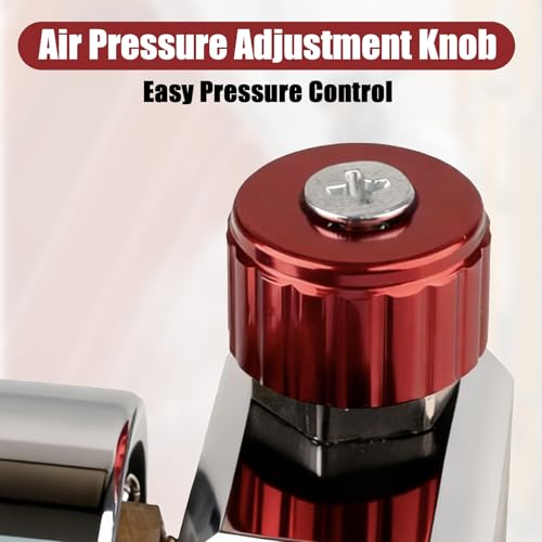 G1/4 Paint Spray Gun Air Pressure Regulator Kit with Gauge