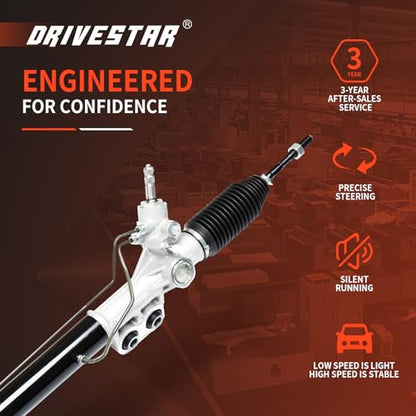 26-3033 Hydraulic Power Steering Rack and Pinion Assembly - size: 660062FBA