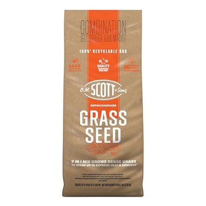 O.M. Scott & Sons Bermudagrass Grass Seed, 5 lbs. - color: Bermudagrass, size: 1 Pack