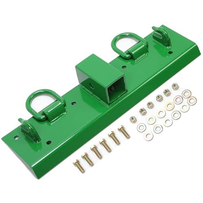ECOTRIC Bolt-On Bucket Grab Hooks with 2" Receiver for John Deere 4100