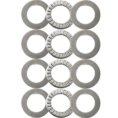 4 Sets NTA1220+2TRA, Thrust Needle Roller Bearings, ID 3/4", OD 1-1/4" - size: NTA1220+2TRA