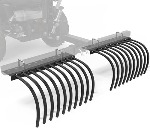YINTATECH ATV/UTV Landscape Rake Implement