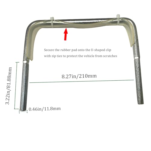 20''Atv Chainsaw Mount With Stainless Steel Accessories Universal Chainsaw Carrier for Tractor ATV UTV Trucks