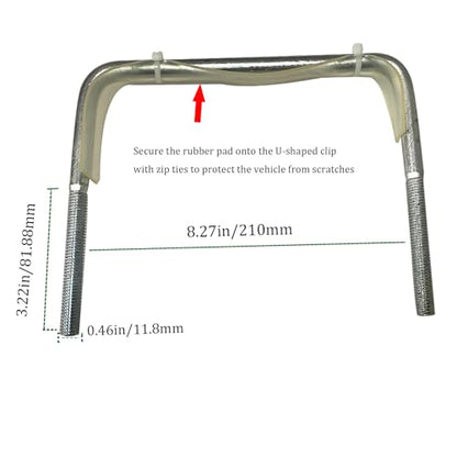 20''Atv Chainsaw Mount With Stainless Steel Accessories Universal Chainsaw Carrier for Tractor ATV UTV Trucks