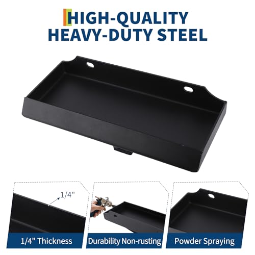 Garvee 1/4 in Thick Mini Skid Steer Receiver Hitch Mount Plate - size: mini