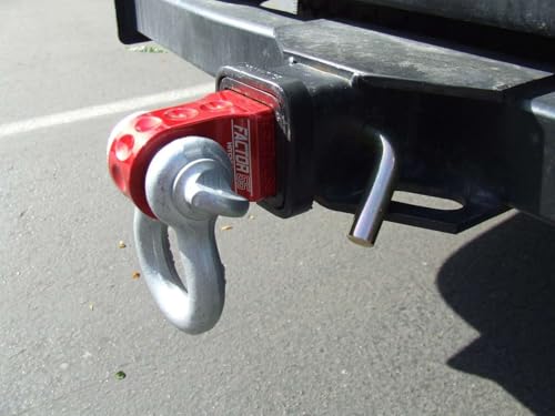Factor 55 00020-06 Hitchlink 2.0 Rated at 9500 lb Ultimate Failure at 51,000 lb Convert Your Vehicles Hitch Receiver into a Recovery Point. Ideal for 4x4 Off Road Adventures – Gray - color: Gunmetal