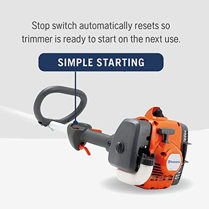 Husqvarna 122C String Trimmer with Tap N' Go Trimmer Head, Gifts for Men - size: 122C-Old