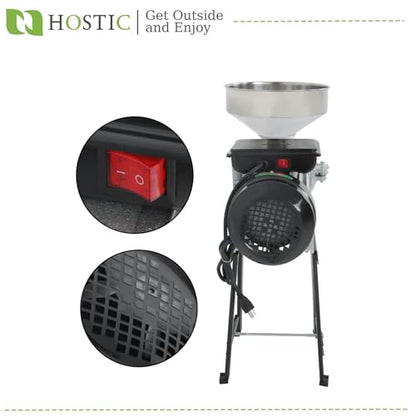 HOSTIC 3000W Wet Dry Electric Grain Mill with Funnel 110V