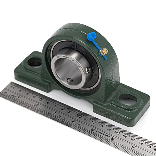 XIKE 2 Pcs UCP207 Bore 35 mm Pillow Block Mounted Ball Bearings. - size: UCP207 Bore 1-3/8"