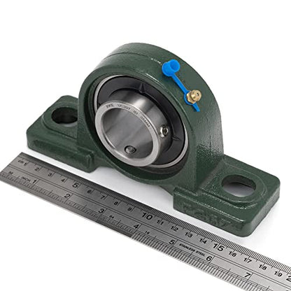 XIKE 2 Pcs UCP207 Bore 35 mm Pillow Block Mounted Ball Bearings. - size: UCP207 Bore 1-3/8"