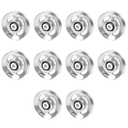 RitFit 90mm Aluminum Pulley Wheels, Power Rack Pulley Attachment - size: 10 pcs