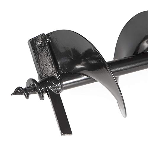 XtremepowerUS V-Type 55cc Post Hole Digger 2-Stroke Gas Auger Powerhead (Digger + 6" Bit Set - size: Digger + 6" Bit