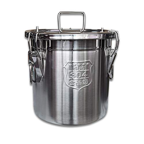 Milking Machine Accessory Stainless Steel Milk Bucket (12L) - size: 12L