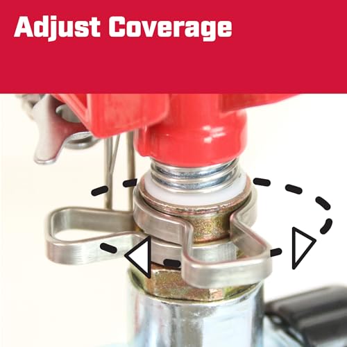 CHAPIN 4984 T-Post Impact Sprinkler, 360-Degree Coverage up to 85 Ft
